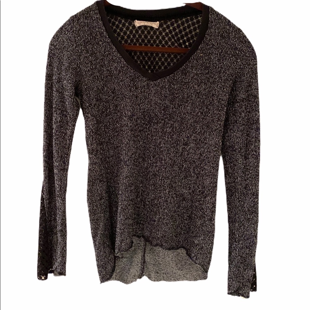 Scrapbook longsleeve knit top small